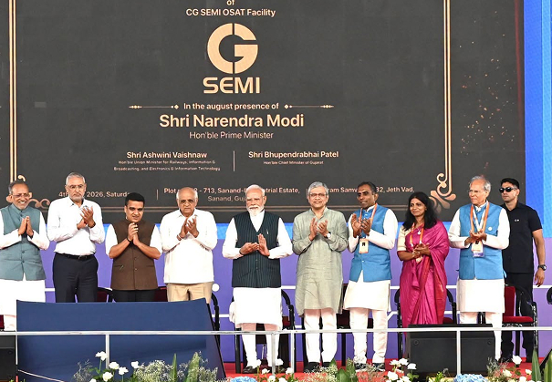 CG Semi commences commercial production at its G1 OSAT facility in Sanand, Gujarat